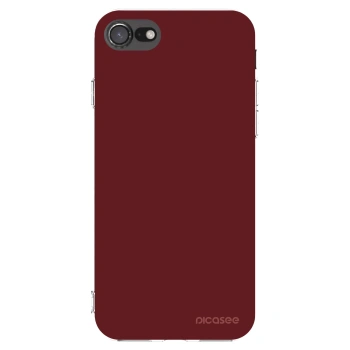 Picasee átlátszó szilikon tok az alábbi mobiltelefonokra Apple iPhone SE 2020 - Red Bliss