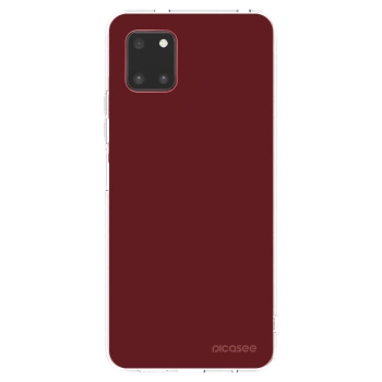 Picasee átlátszó szilikon tok az alábbi mobiltelefonokra Samsung Galaxy Note 10 Lite N770F - Red Bliss