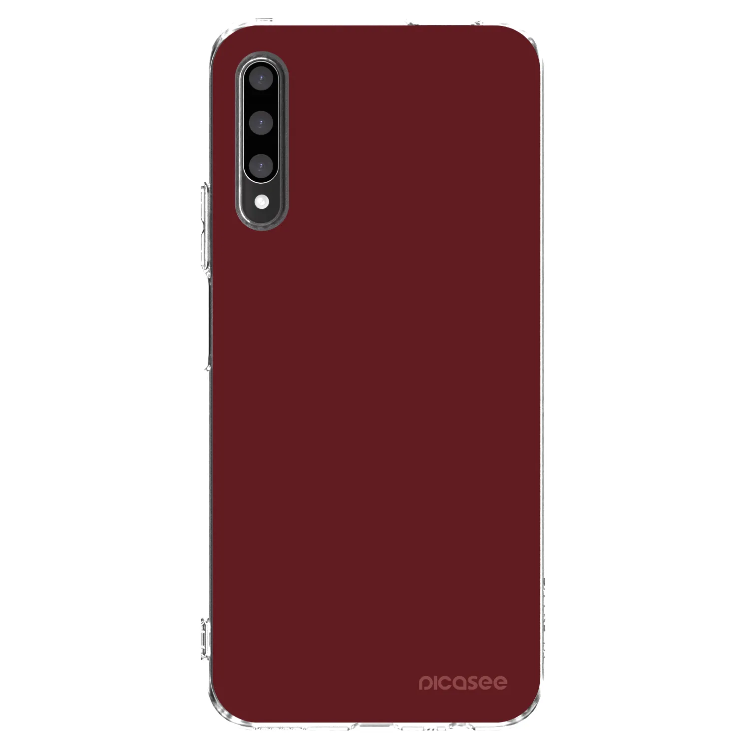 Picasee átlátszó szilikon tok az alábbi mobiltelefonokra Honor 9X Pro - Red Bliss