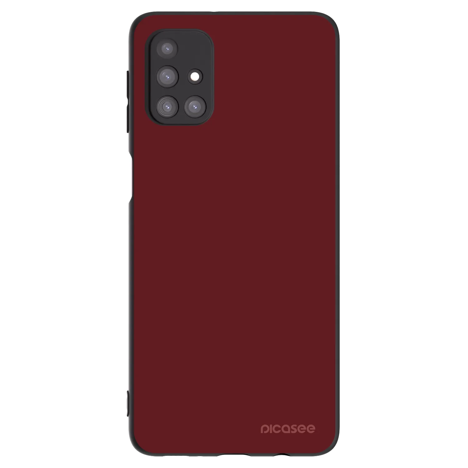 Picasee fekete szilikon tok az alábbi mobiltelefonokra Samsung Galaxy M31s - Red Bliss