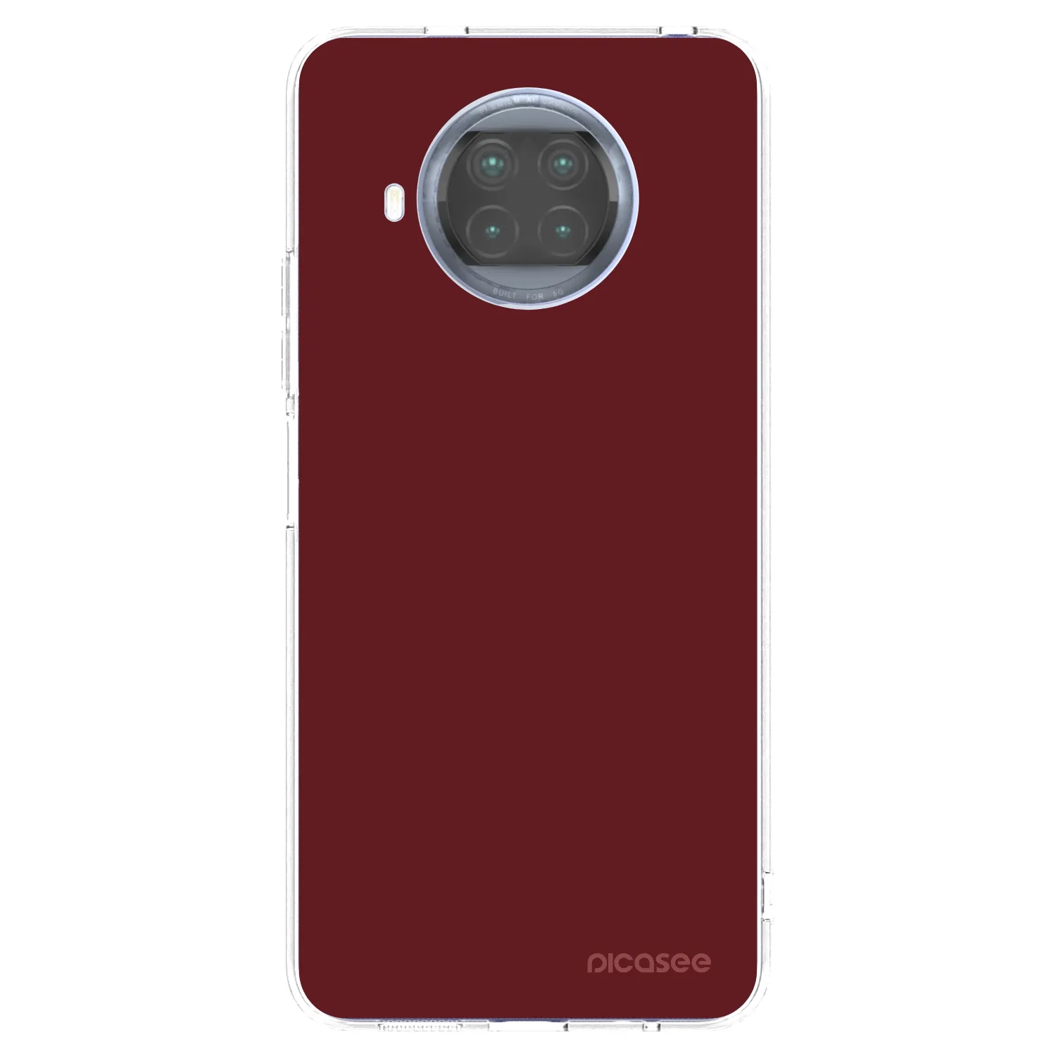 Picasee átlátszó szilikon tok az alábbi mobiltelefonokra Xiaomi Mi 10T Lite - Red Bliss