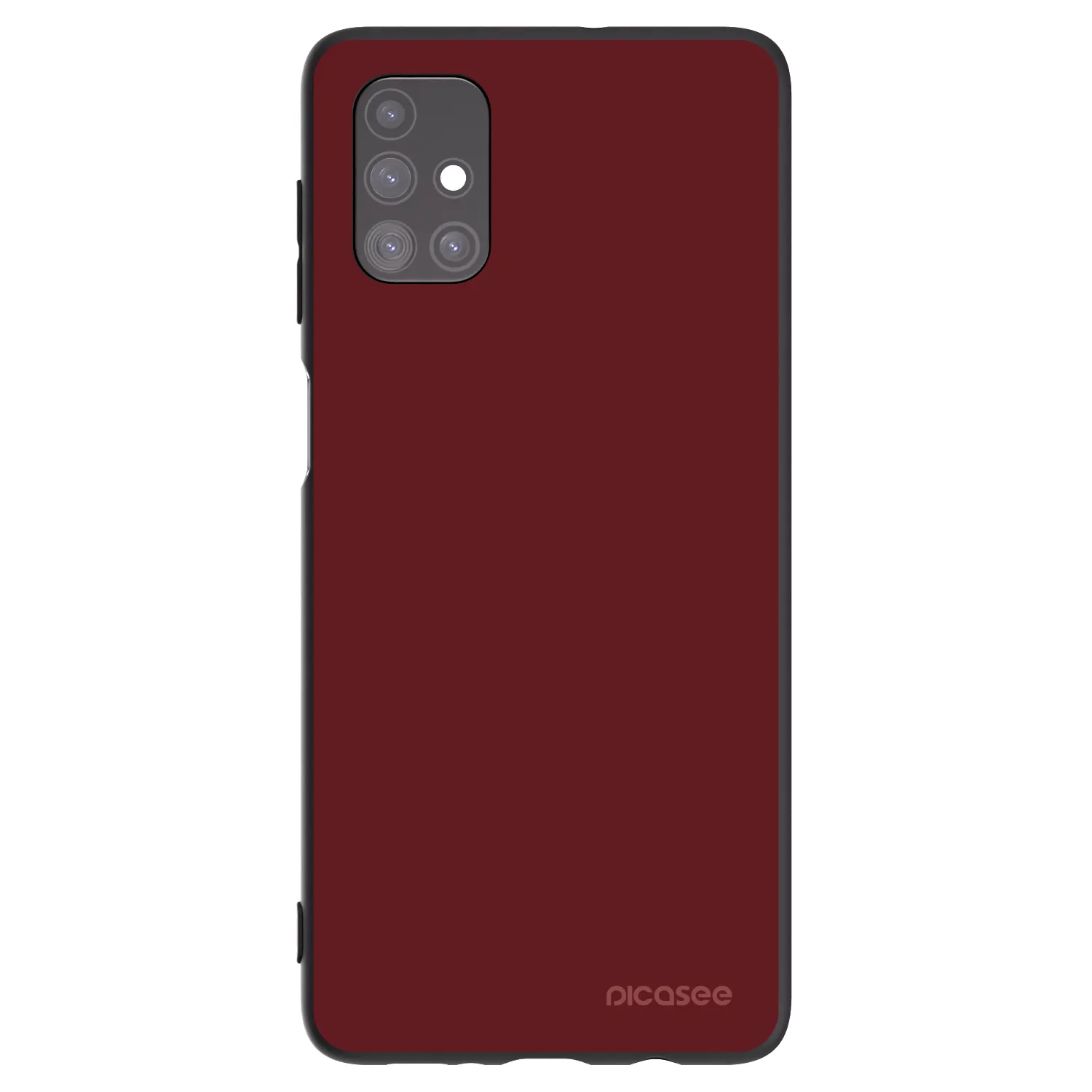 Picasee fekete szilikon tok az alábbi mobiltelefonokra Samsung Galaxy M51 M515F - Red Bliss
