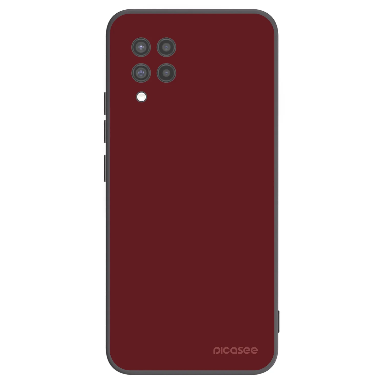 Picasee fekete szilikon tok az alábbi mobiltelefonokra Samsung Galaxy A42 A426B - Red Bliss