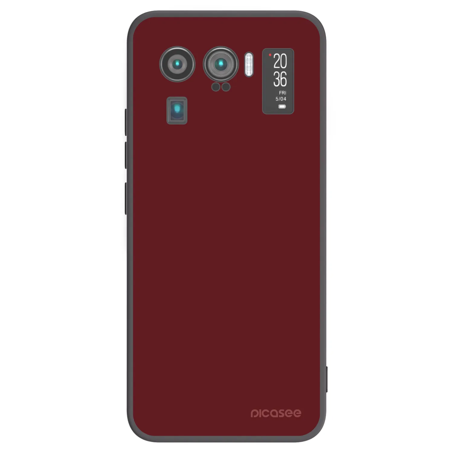 Picasee fekete szilikon tok az alábbi mobiltelefonokra Xiaomi Mi 11 Ultra - Red Bliss