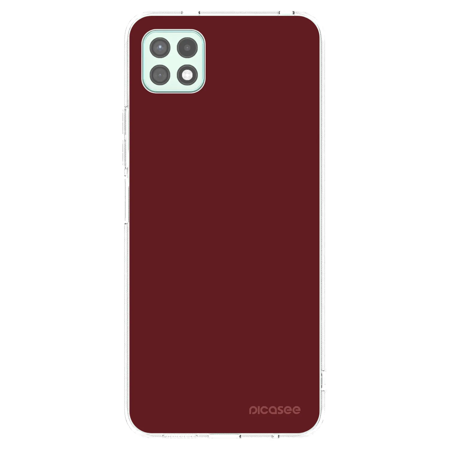 Picasee átlátszó szilikon tok az alábbi mobiltelefonokra Samsung Galaxy A22 A226B 5G - Red Bliss