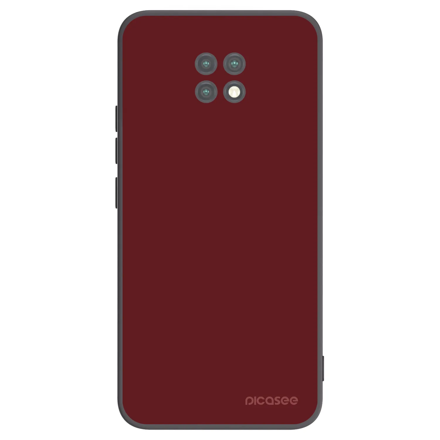 Picasee fekete szilikon tok az alábbi mobiltelefonokra Xiaomi Redmi Note 9T - Red Bliss