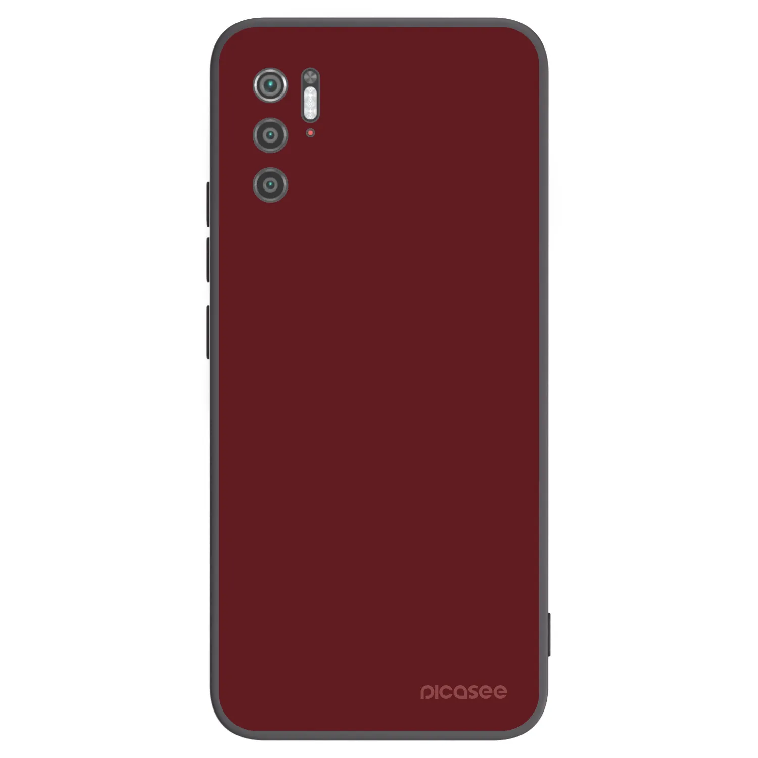 Picasee fekete szilikon tok az alábbi mobiltelefonokra Xiaomi Poco M3 Pro 5G - Red Bliss