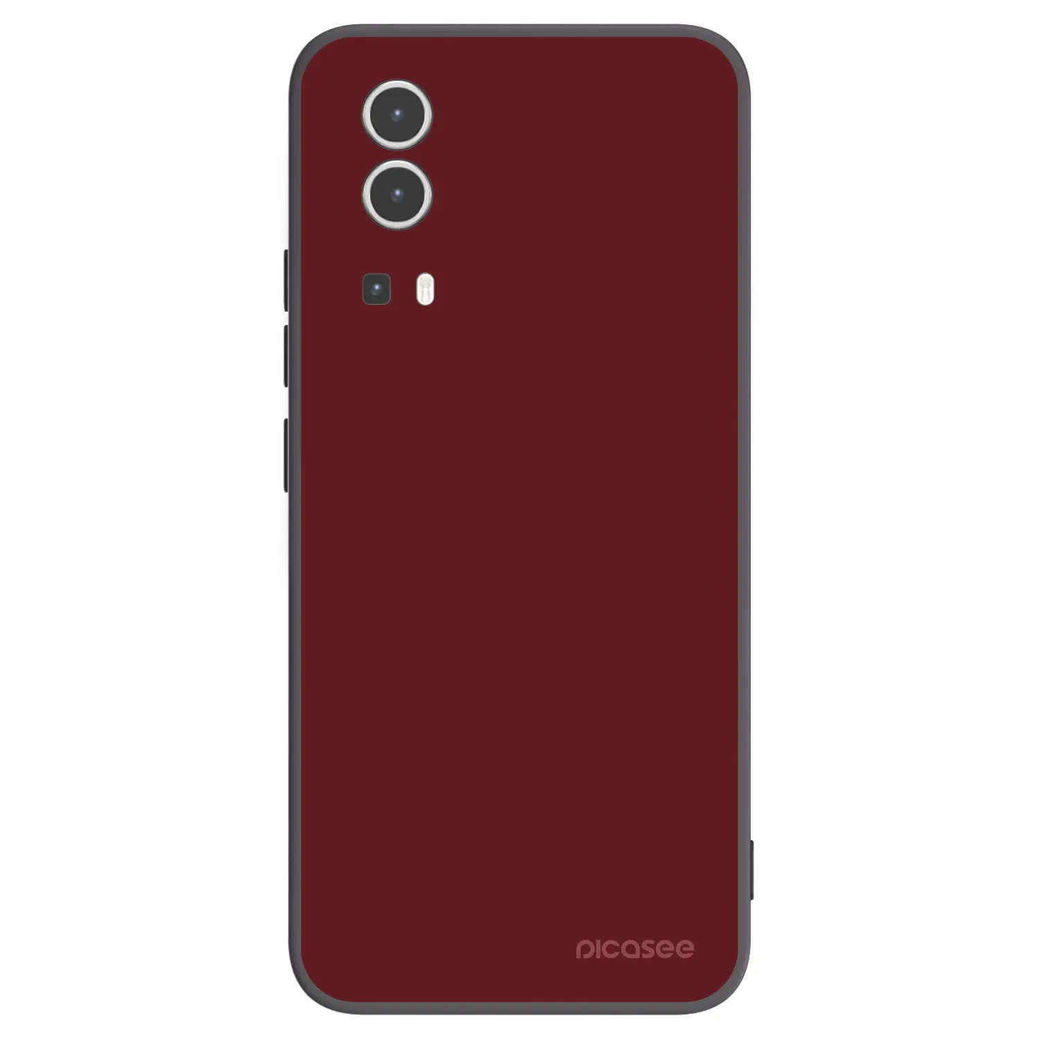 Picasee fekete szilikon tok az alábbi mobiltelefonokra Vivo Y72 5G - Red Bliss