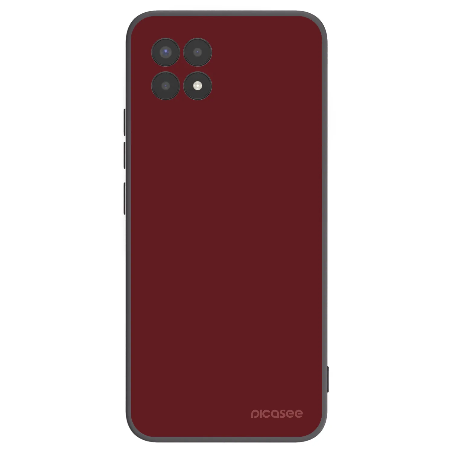 Picasee fekete szilikon tok az alábbi mobiltelefonokra Realme 8i - Red Bliss
