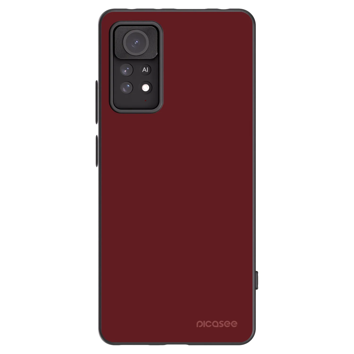 Picasee fekete szilikon tok az alábbi mobiltelefonokra Xiaomi Redmi Note 11 Pro - Red Bliss