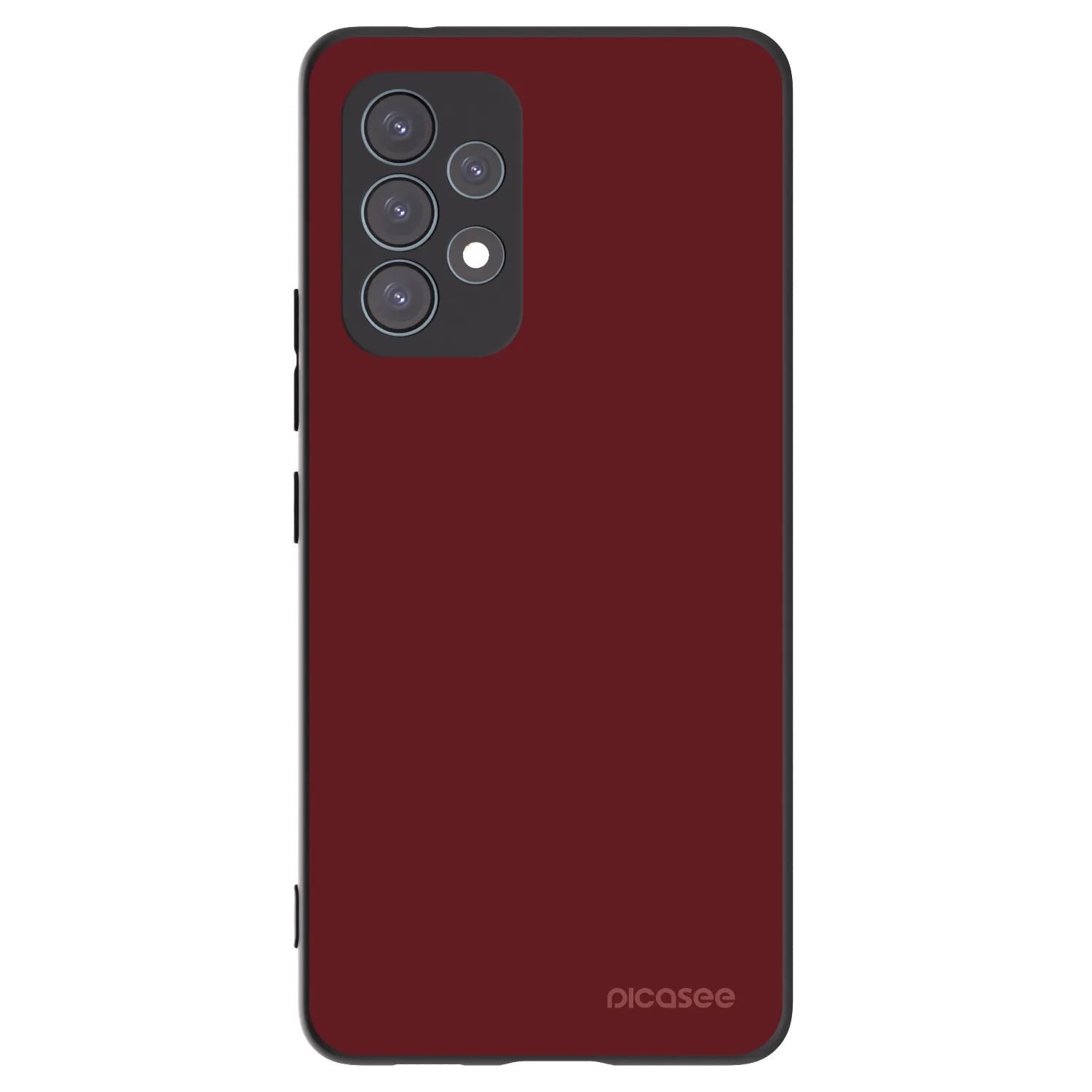 Picasee fekete szilikon tok az alábbi mobiltelefonokra Samsung Galaxy A53 5G A536 - Red Bliss