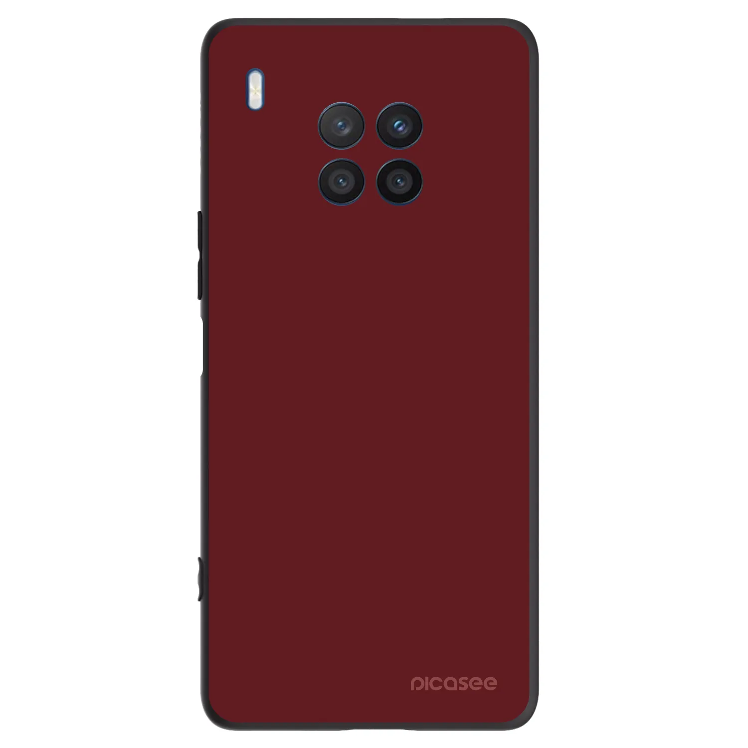 Picasee fekete szilikon tok az alábbi mobiltelefonokra Honor 50 Lite - Red Bliss