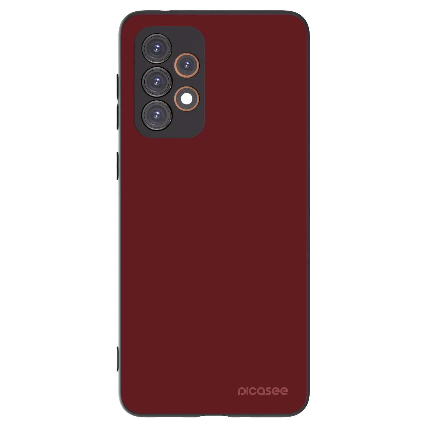 Picasee fekete szilikon tok az alábbi mobiltelefonokra Samsung Galaxy A33 5G A336 - Red Bliss