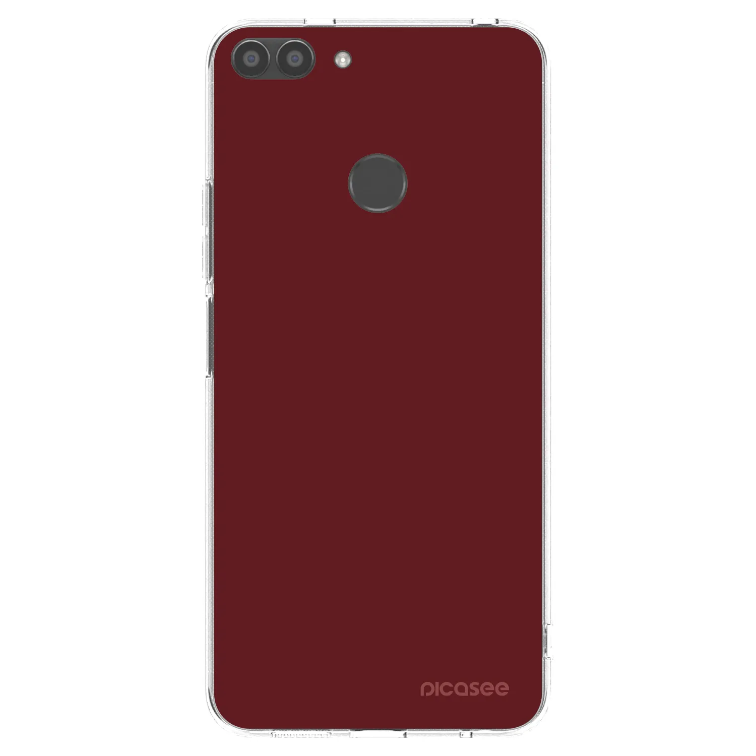 Picasee átlátszó szilikon tok az alábbi mobiltelefonokra Huawei P Smart - Red Bliss
