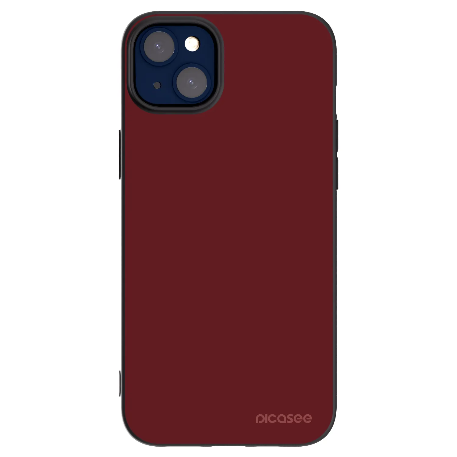 Picasee fekete szilikon tok az alábbi mobiltelefonokra Apple iPhone 14 Plus - Red Bliss