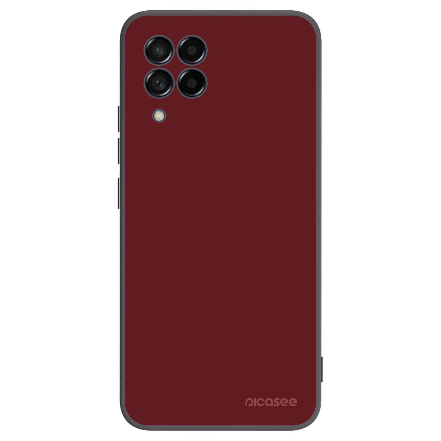 Picasee fekete szilikon tok az alábbi mobiltelefonokra Samsung Galaxy M53 5G - Red Bliss