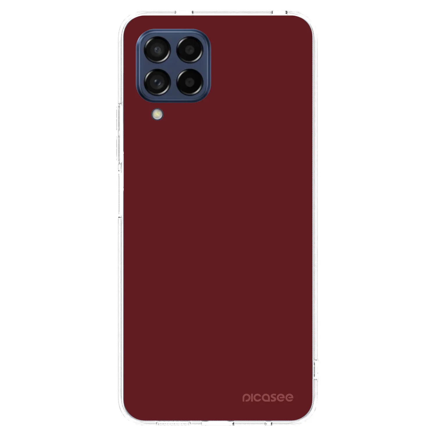 Picasee átlátszó szilikon tok az alábbi mobiltelefonokra Samsung Galaxy M53 5G - Red Bliss