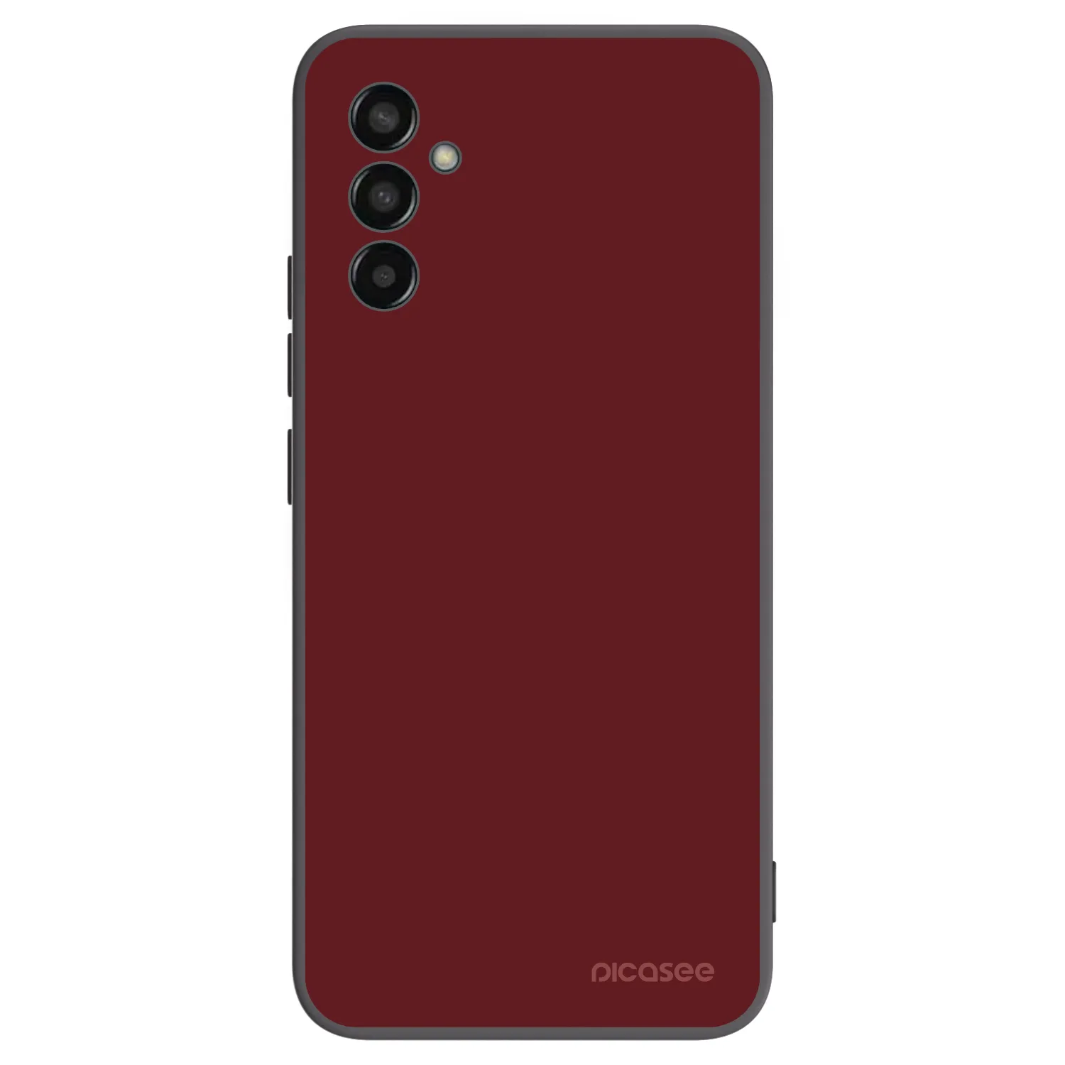 Picasee fekete szilikon tok az alábbi mobiltelefonokra Samsung Galaxy M13 M135F - Red Bliss