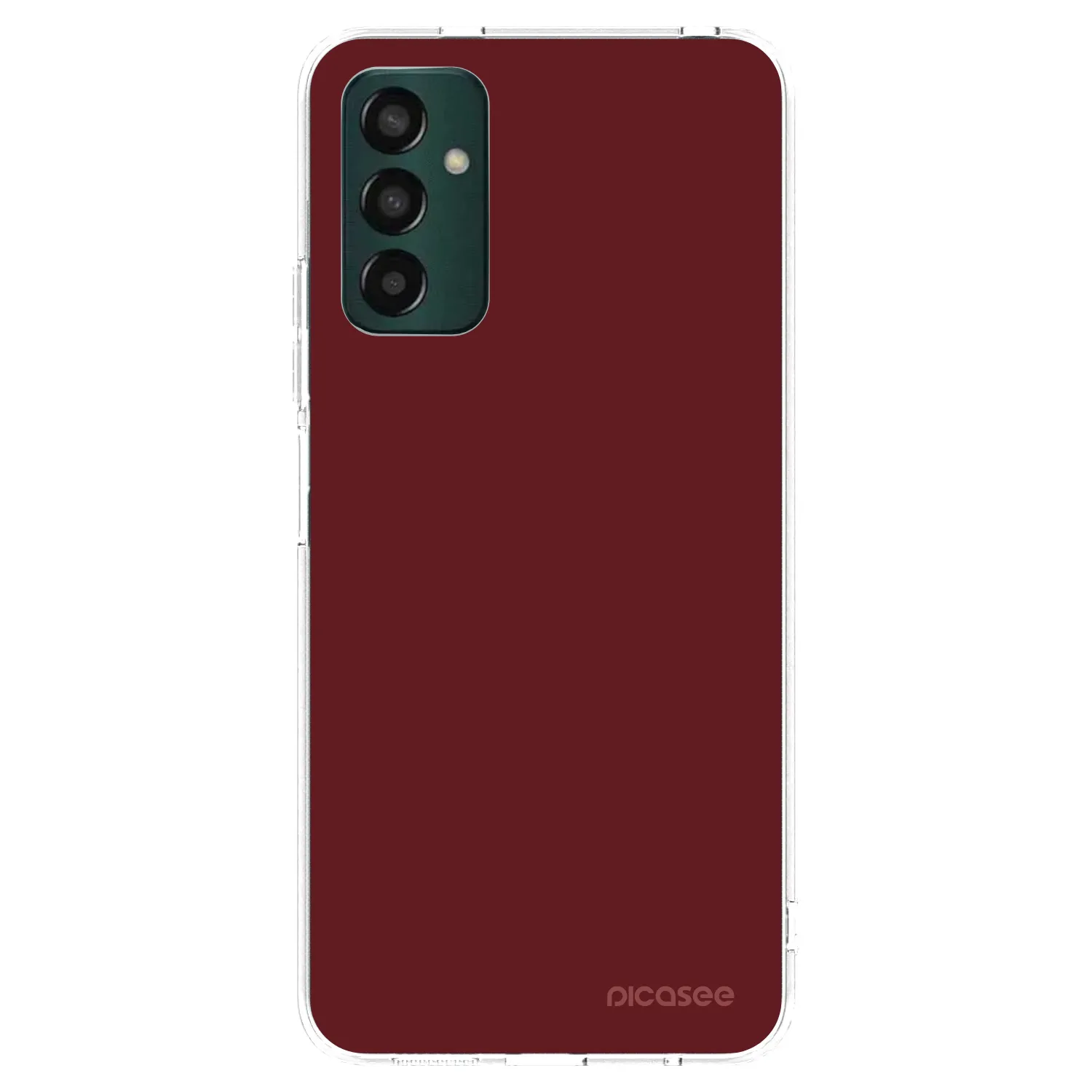 Picasee átlátszó szilikon tok az alábbi mobiltelefonokra Samsung Galaxy M13 M135F - Red Bliss