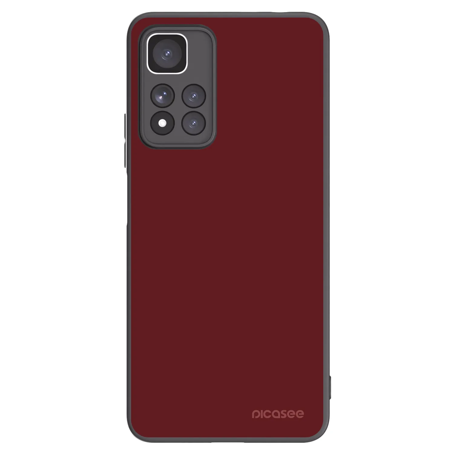 Picasee fekete szilikon tok az alábbi mobiltelefonokra Xiaomi Redmi Note 11 Pro+ 5G - Red Bliss