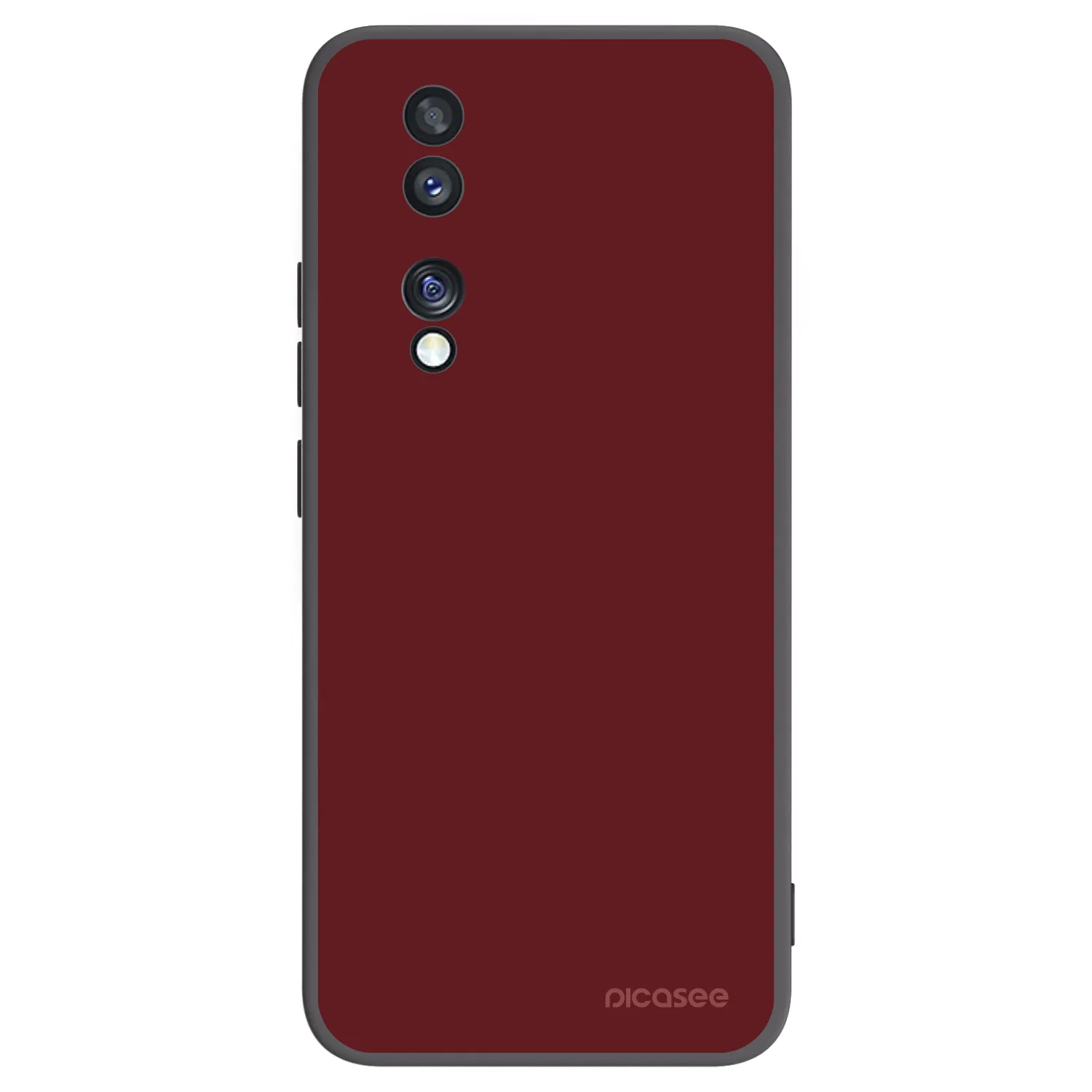 Picasee fekete szilikon tok az alábbi mobiltelefonokra Honor 70 - Red Bliss
