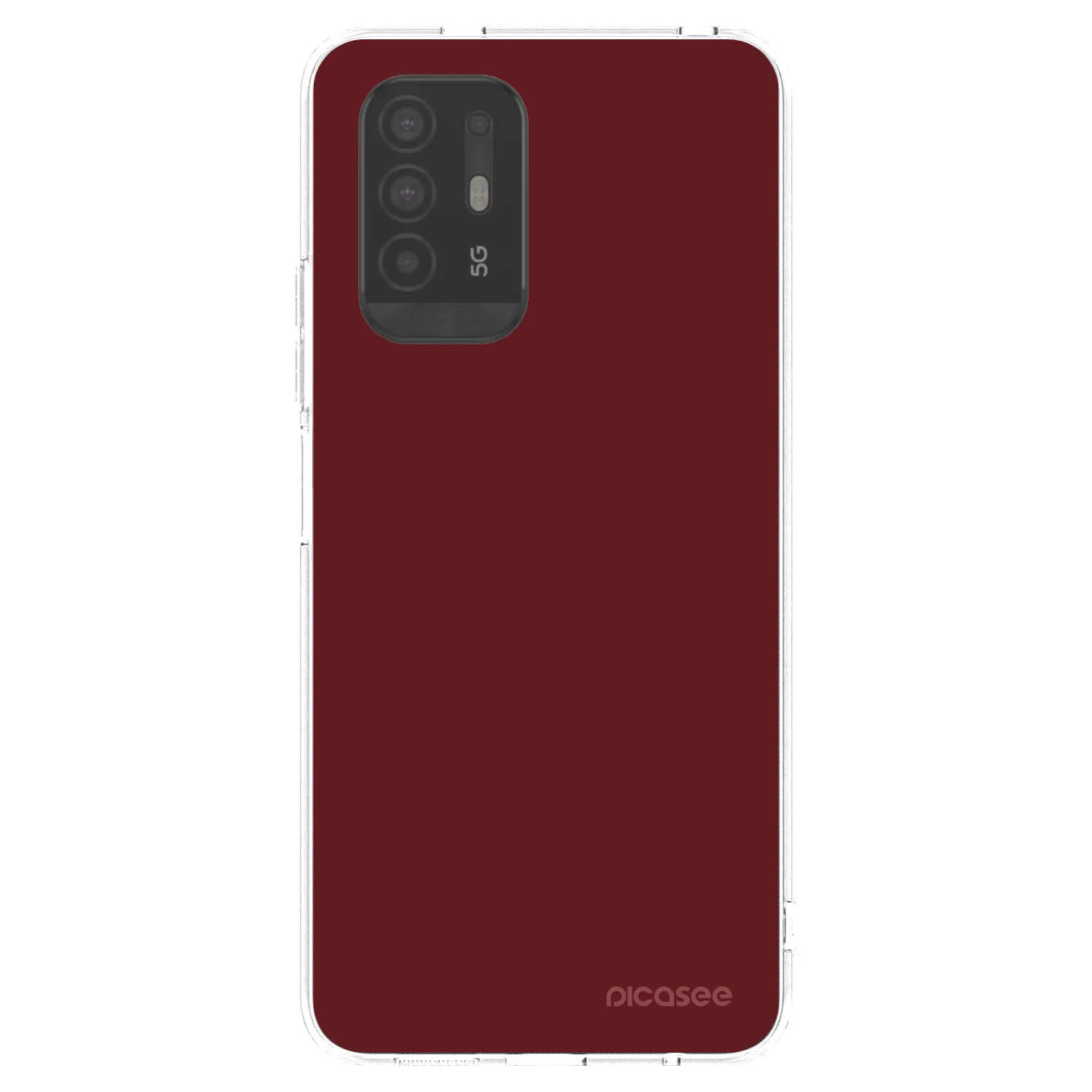 Picasee átlátszó szilikon tok az alábbi mobiltelefonokra OPPO A94 5G - Red Bliss