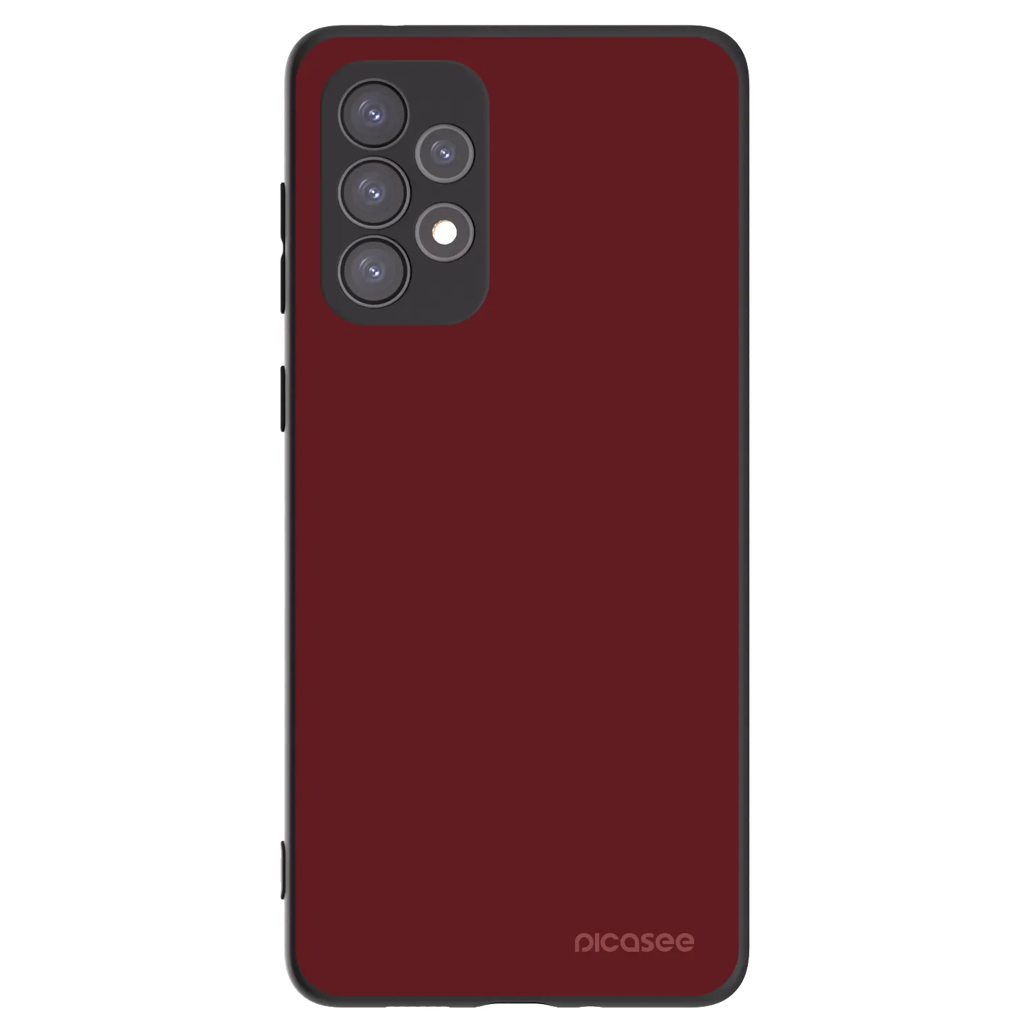 Picasee fekete szilikon tok az alábbi mobiltelefonokra Samsung Galaxy A73 5G - Red Bliss
