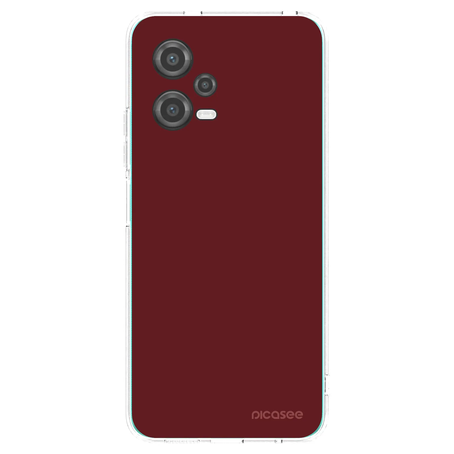 Picasee átlátszó szilikon tok az alábbi mobiltelefonokra Xiaomi Poco X5 - Red Bliss