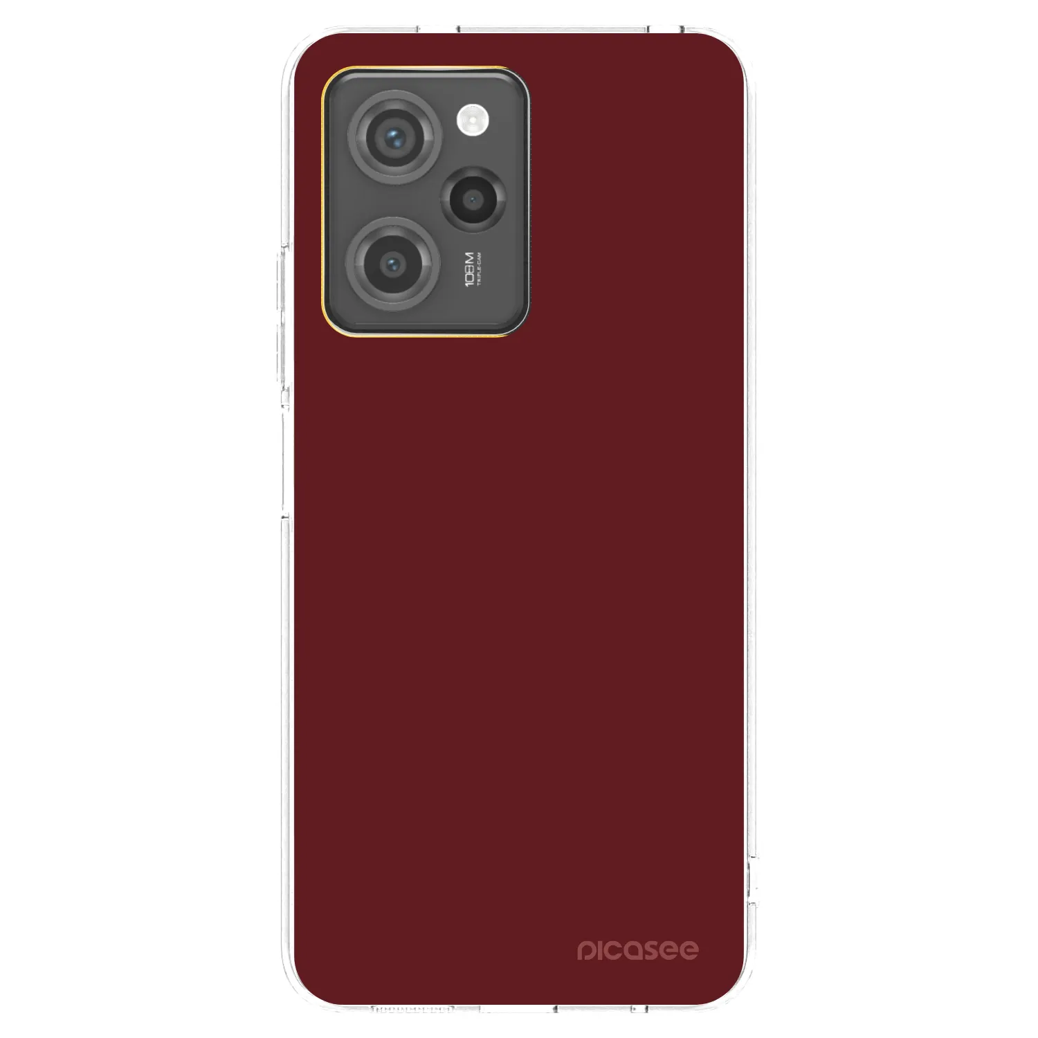 Picasee fekete szilikon tok az alábbi mobiltelefonokra Xiaomi Poco X5 Pro - Red Bliss