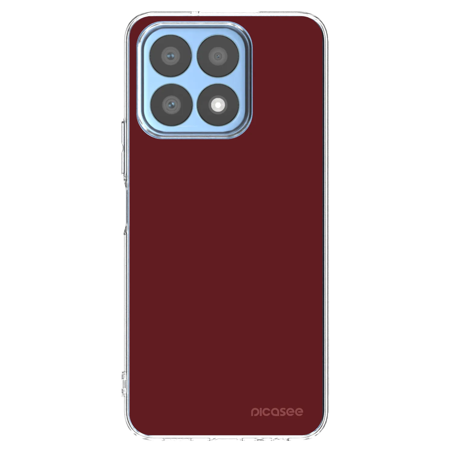 Picasee átlátszó szilikon tok az alábbi mobiltelefonokra Honor X8a - Red Bliss