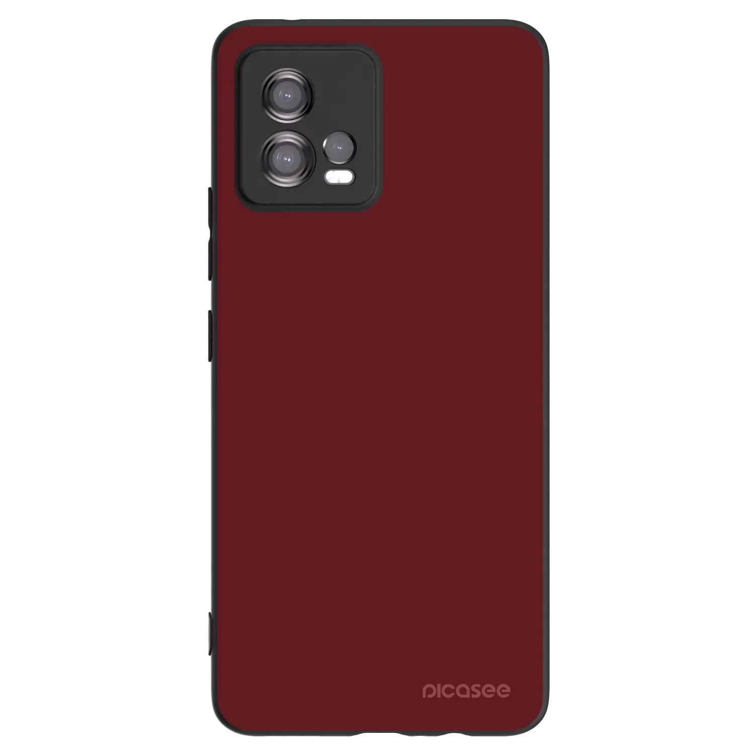 Picasee fekete szilikon tok az alábbi mobiltelefonokra Motorola Moto G72 - Red Bliss