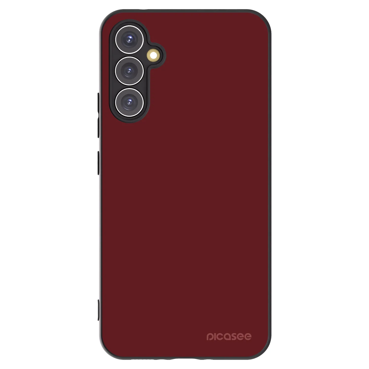 Picasee fekete szilikon tok az alábbi mobiltelefonokra Samsung Galaxy A34 5G A346B - Red Bliss