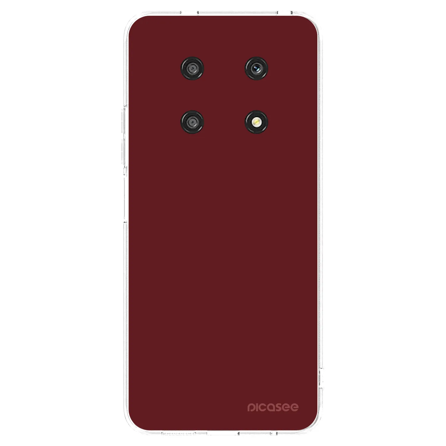 Picasee átlátszó szilikon tok az alábbi mobiltelefonokra Honor Magic4 Lite 5G - Red Bliss