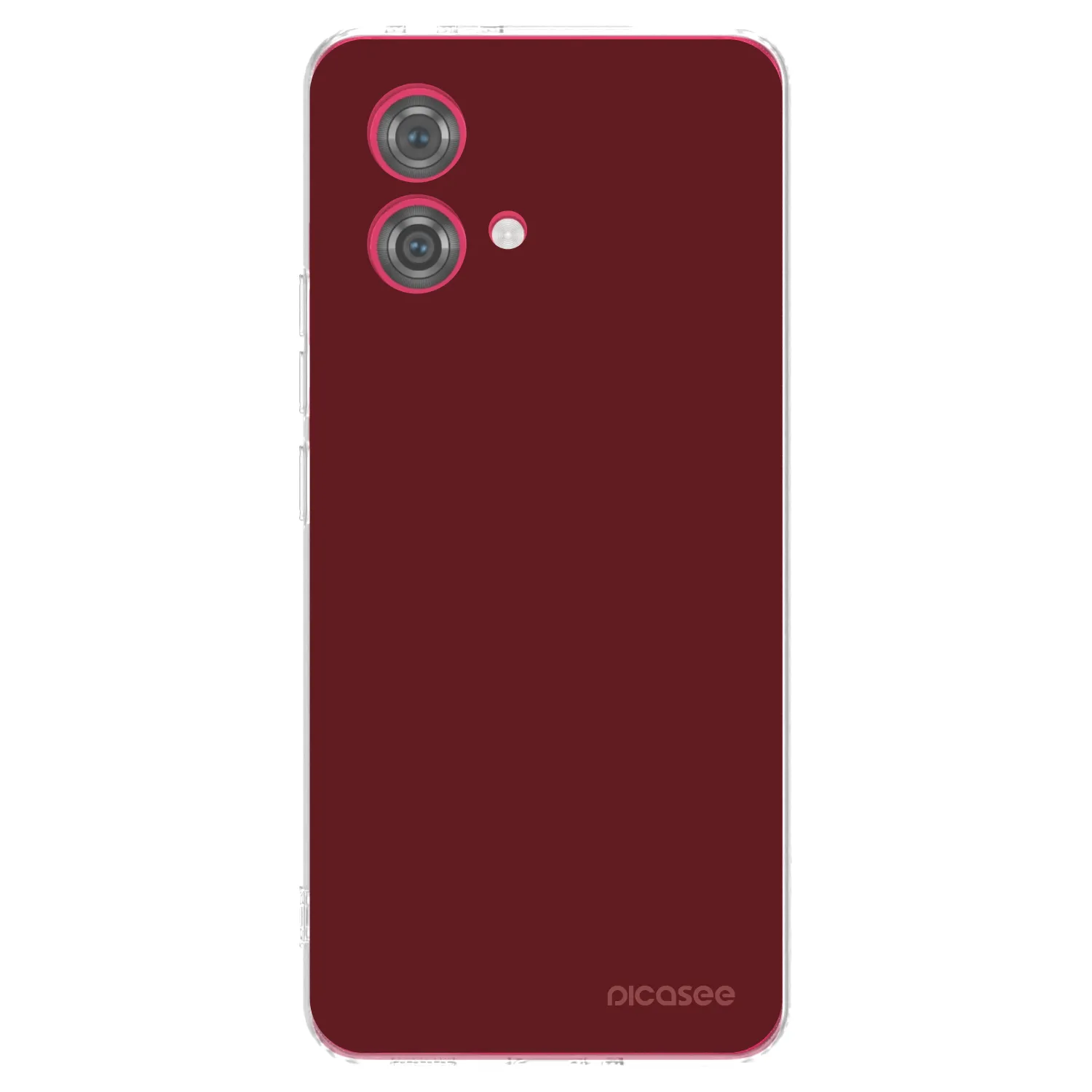 Picasee átlátszó szilikon tok az alábbi mobiltelefonokra Motorola Moto G84 5G - Red Bliss