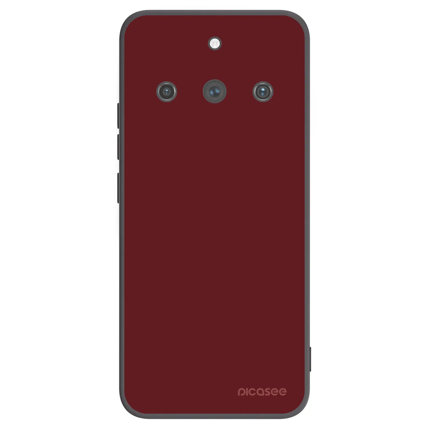 Picasee fekete szilikon tok az alábbi mobiltelefonokra Realme 11 Pro+ - Red Bliss