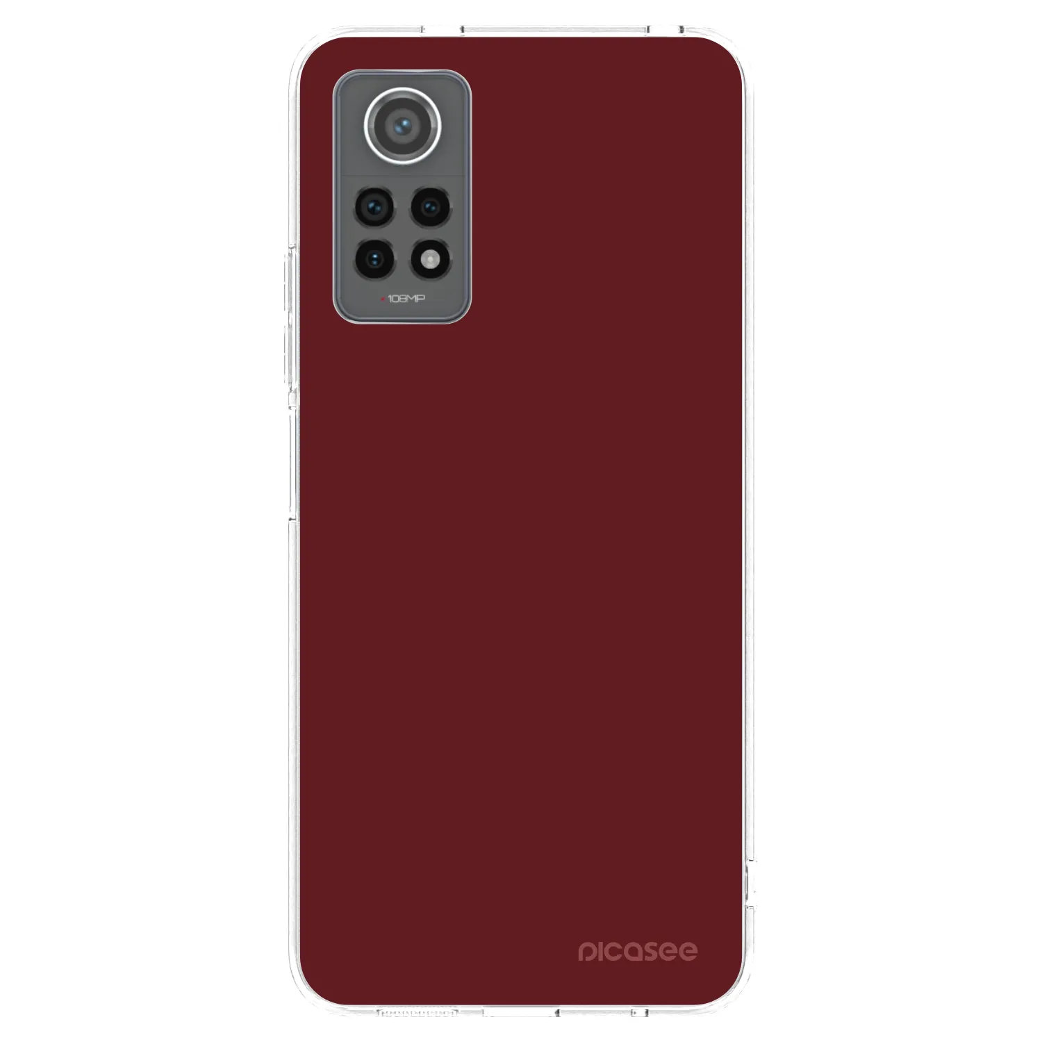 Picasee átlátszó szilikon tok az alábbi mobiltelefonokra Xiaomi Redmi Note 12 Pro 4G - Red Bliss