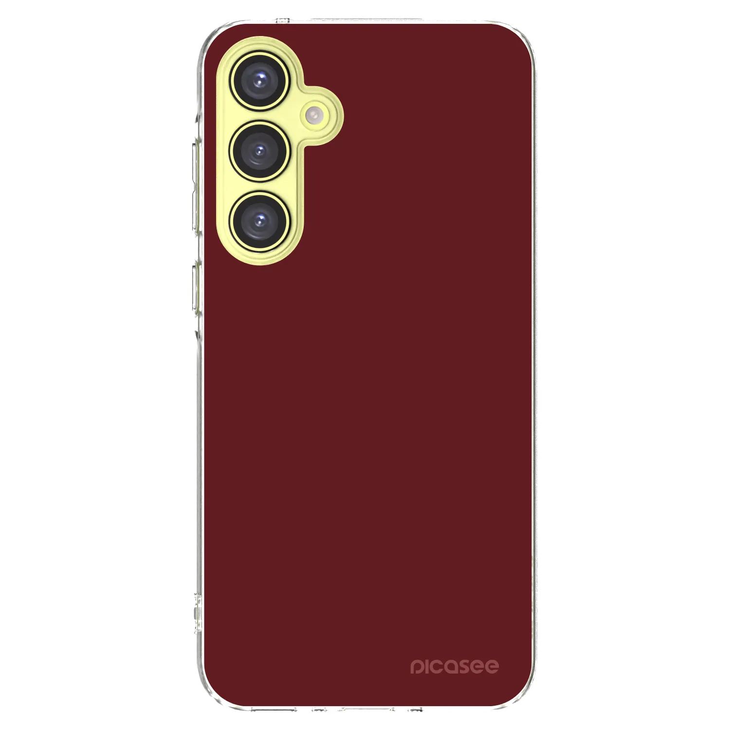 Picasee átlátszó szilikon tok az alábbi mobiltelefonokra Samsung Galaxy A35 5G A356B - Red Bliss