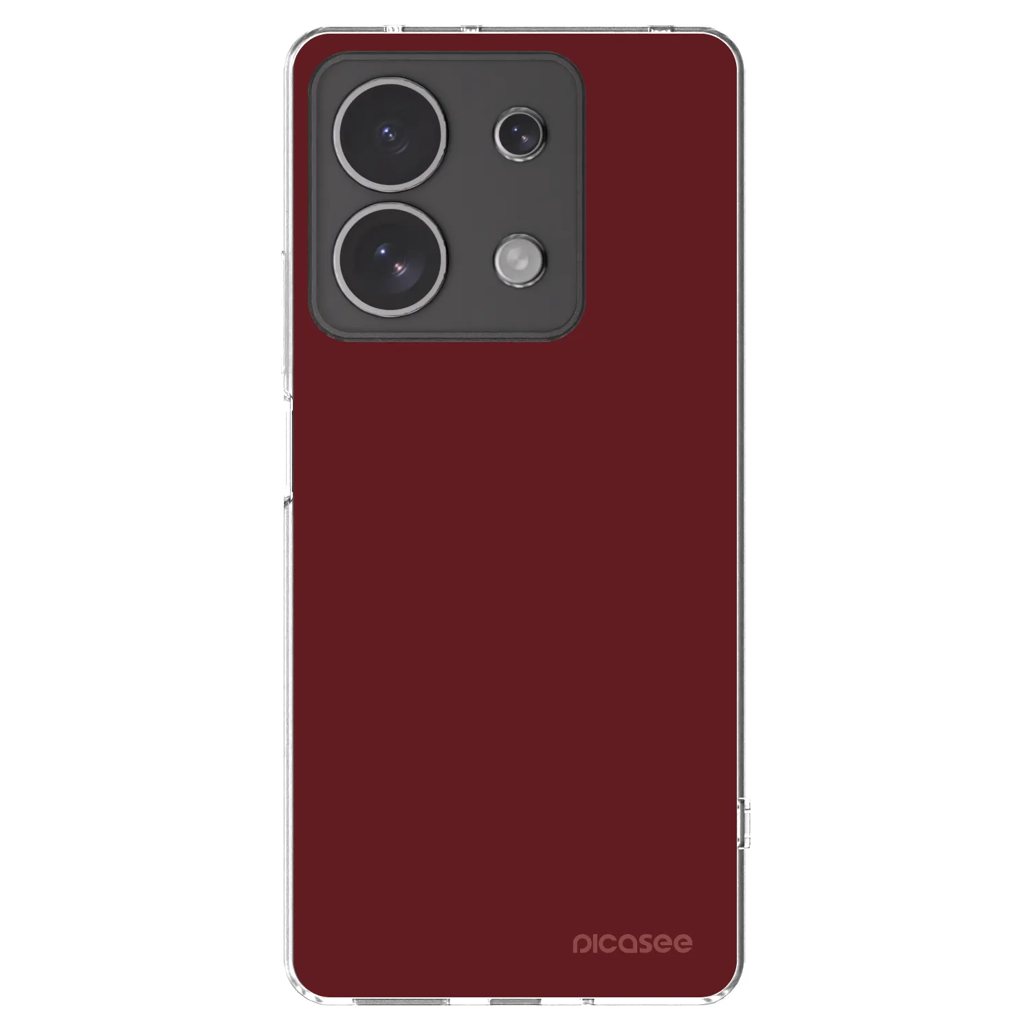 Picasee átlátszó szilikon tok az alábbi mobiltelefonokra Xiaomi Redmi Note 13 4G - Red Bliss