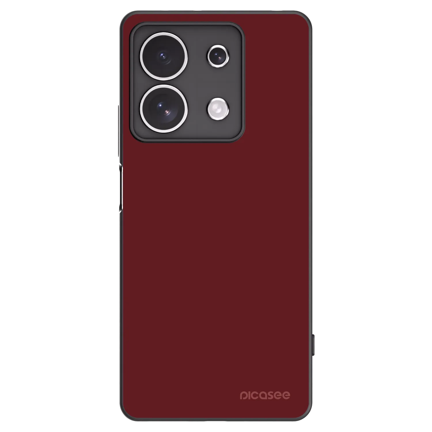 Picasee fekete szilikon tok az alábbi mobiltelefonokra Xiaomi Redmi Note 13 4G - Red Bliss