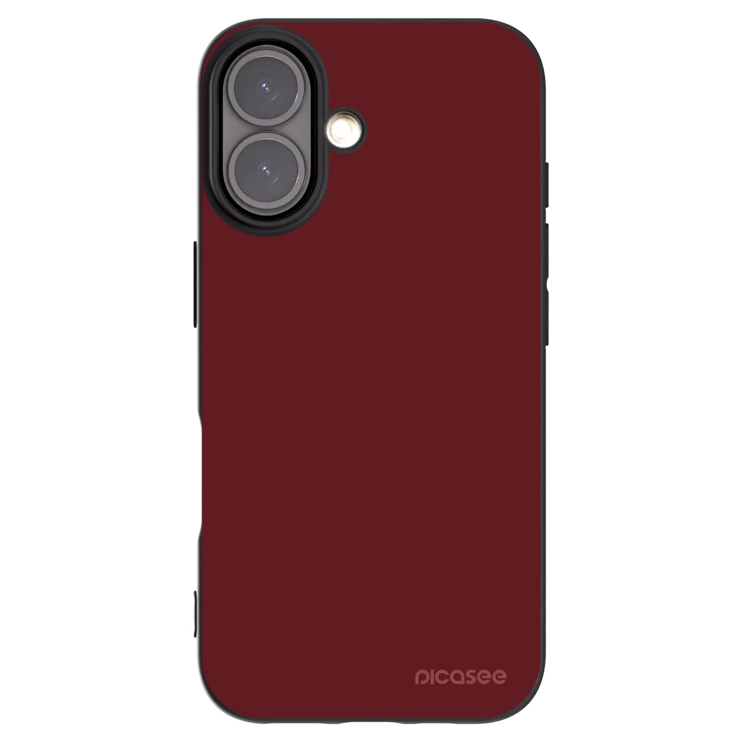 Picasee fekete szilikon tok az alábbi mobiltelefonokra Apple iPhone 16 - Red Bliss