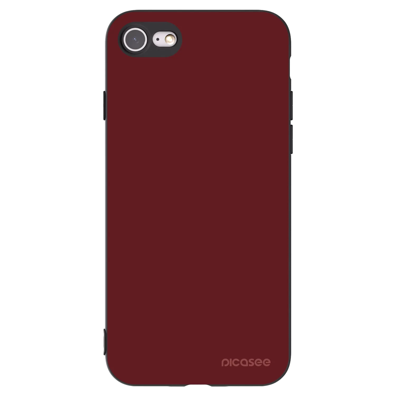 Picasee fekete szilikon tok az alábbi mobiltelefonokra Apple iPhone 8 - Red Bliss