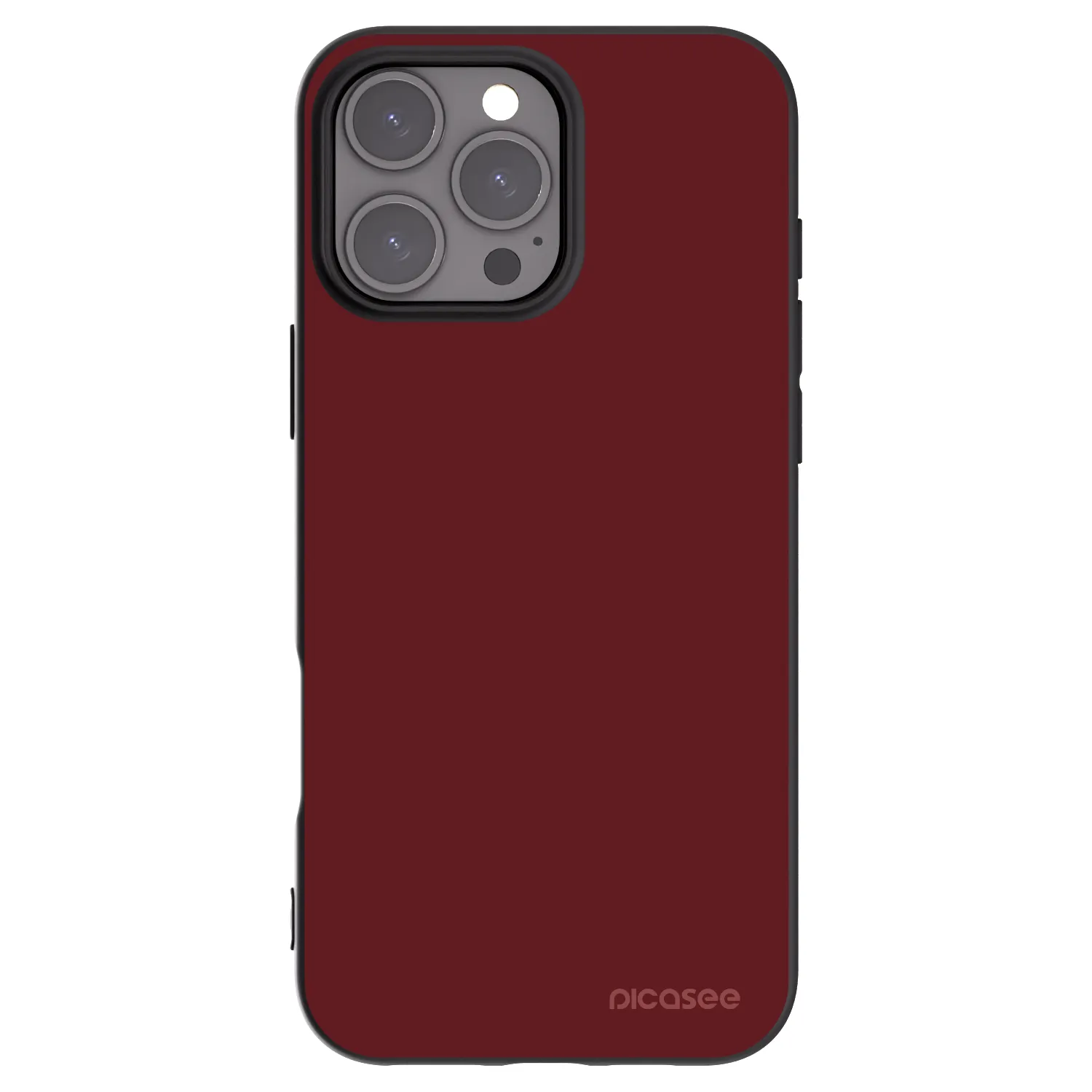 Picasee fekete szilikon tok az alábbi mobiltelefonokra Apple iPhone 16 Pro Max - Red Bliss