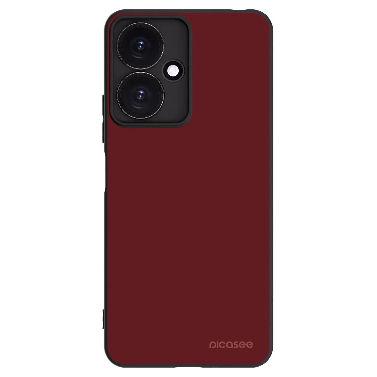 Picasee fekete szilikon tok az alábbi mobiltelefonokra Xiaomi Redmi 13C 5G - Red Bliss