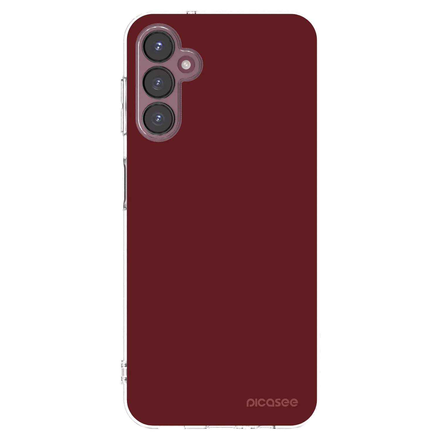 Picasee átlátszó szilikon tok az alábbi mobiltelefonokra Samsung Galaxy A05s A057G - Red Bliss
