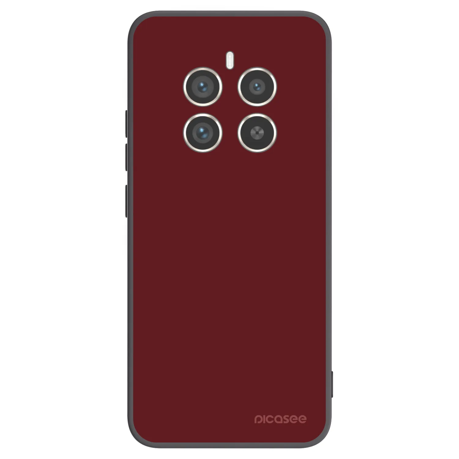 Picasee fekete szilikon tok az alábbi mobiltelefonokra Realme 12 Pro 5G - Red Bliss
