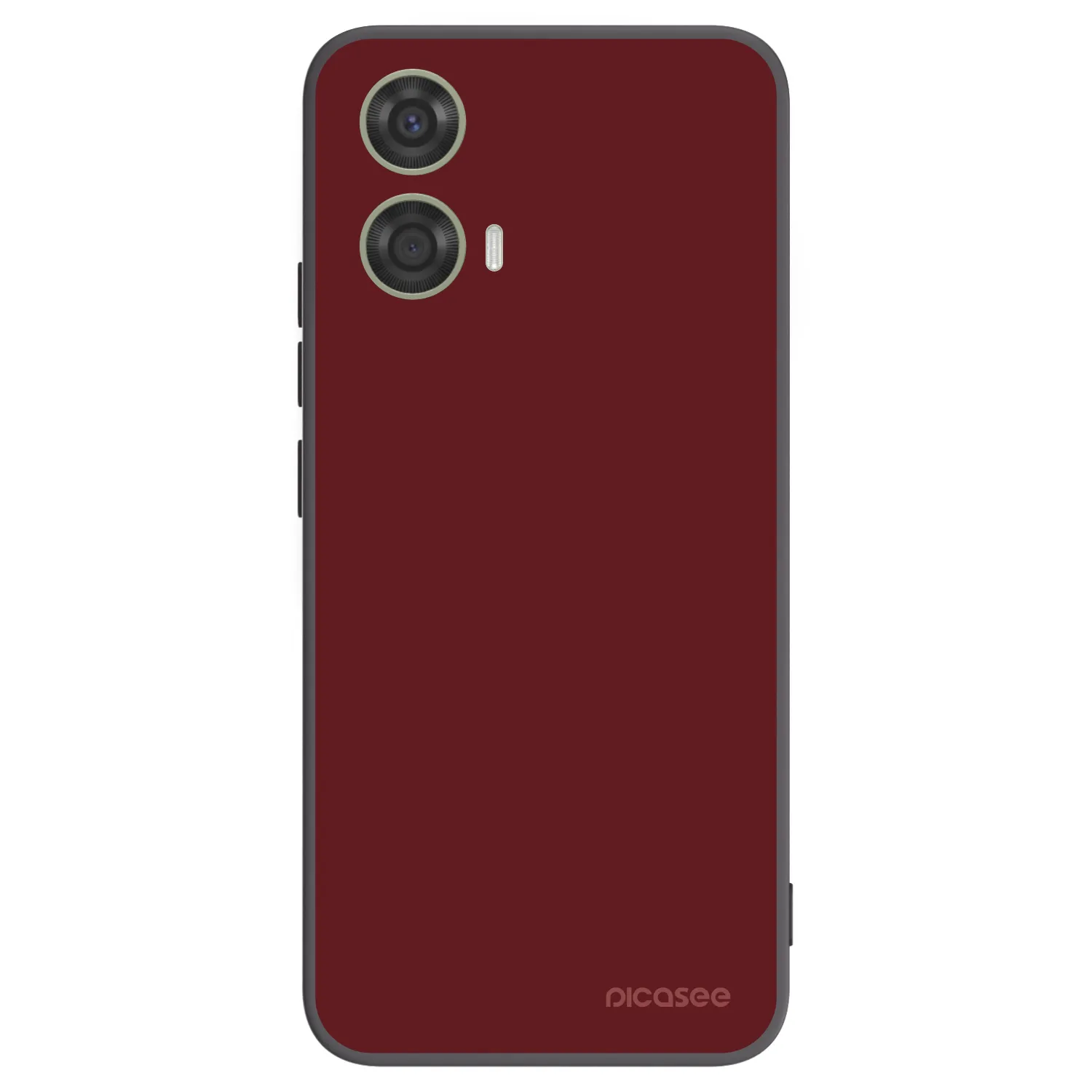 Picasee fekete szilikon tok az alábbi mobiltelefonokra Motorola Moto G24 - Red Bliss