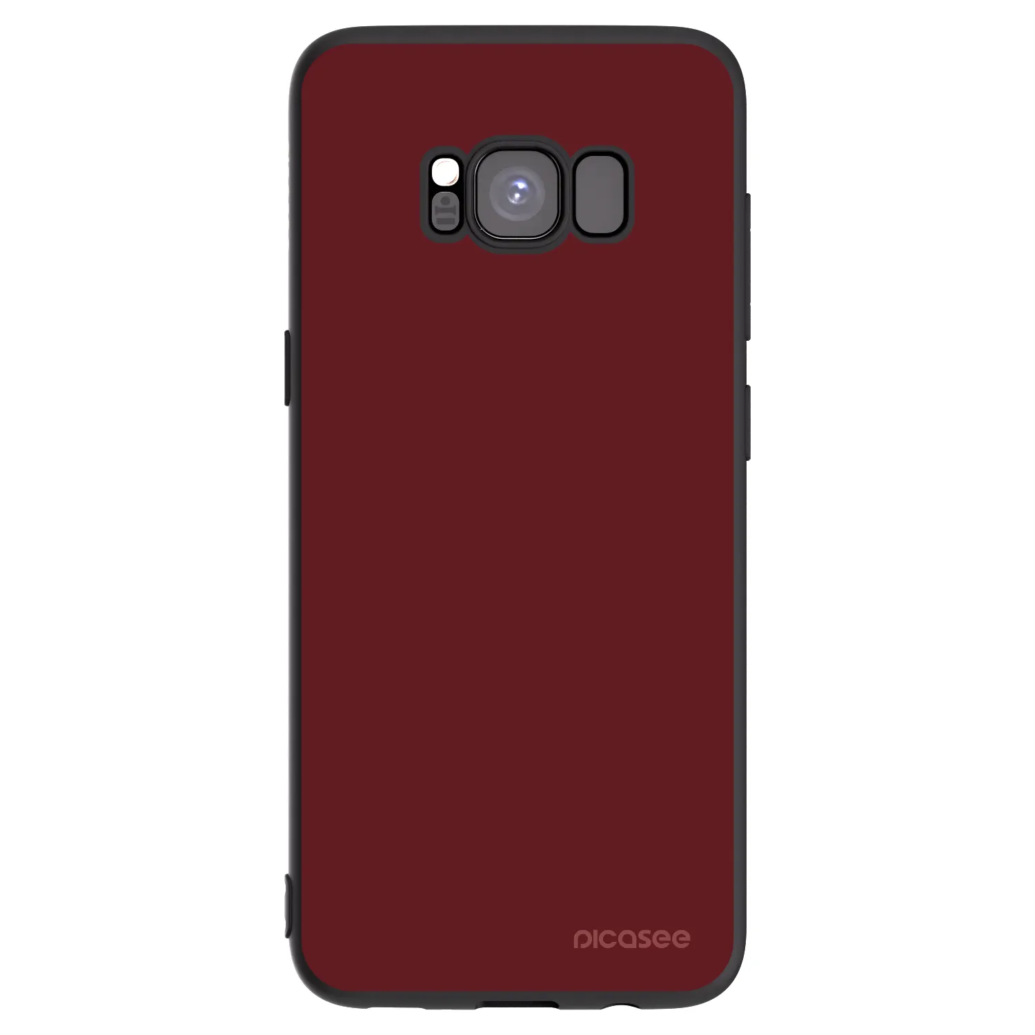 Picasee fekete szilikon tok az alábbi mobiltelefonokra Samsung Galaxy S8 G950F - Red Bliss