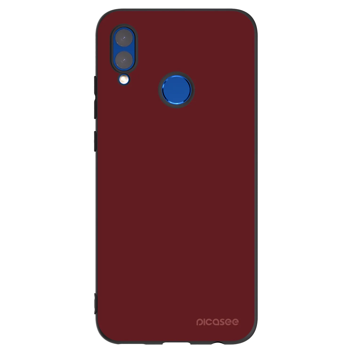 Picasee fekete szilikon tok az alábbi mobiltelefonokra Huawei P Smart 2019 - Red Bliss