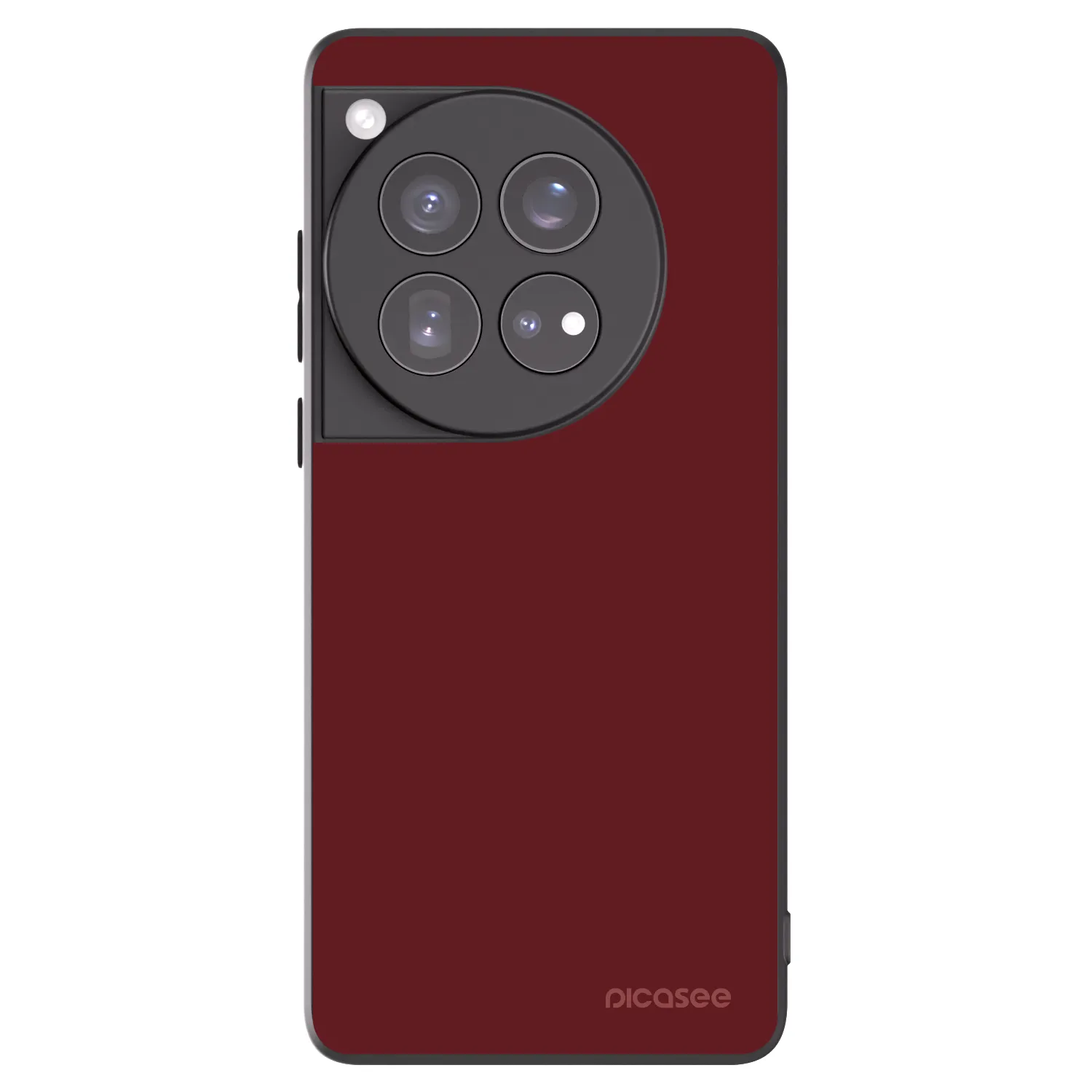 Picasee fekete szilikon tok az alábbi mobiltelefonokra OnePlus 12 5G - Red Bliss