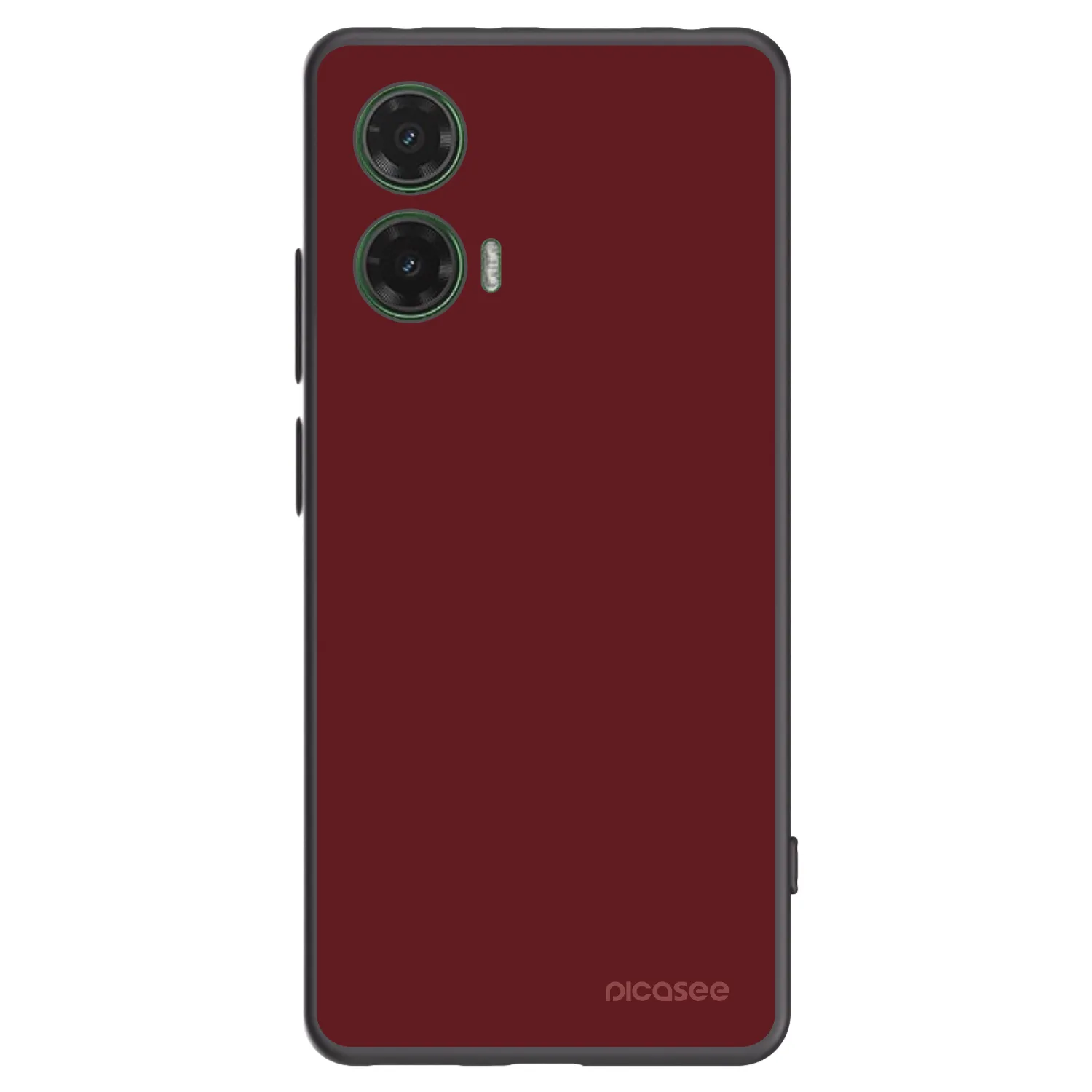 Picasee fekete szilikon tok az alábbi mobiltelefonokra Motorola Moto G35 5G - Red Bliss